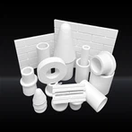 Produkt w kształcie ogniotrwałego włókna ceramicznego z tlenku glinu 1360